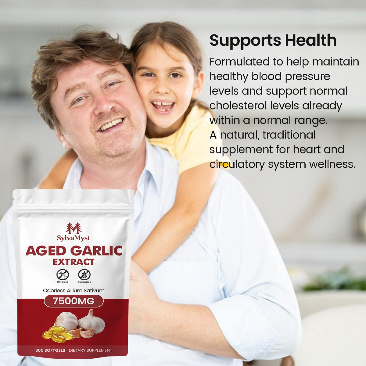 Aged Garlic Extract Capsules 300 Count G721229