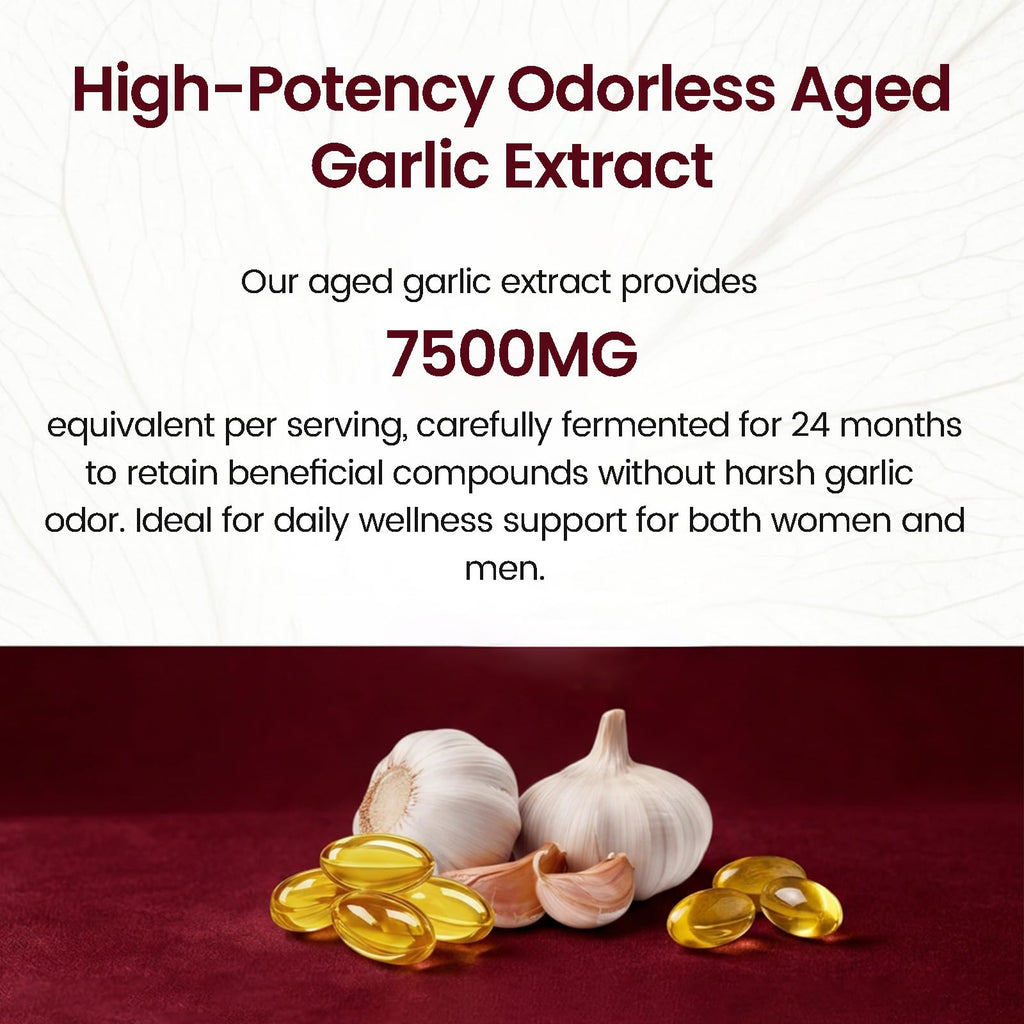 Aged Garlic Extract Capsules 300 Count G721229