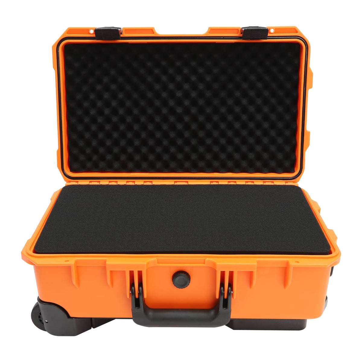 22" Rolling Waterproof Hard Case with Foam (Orange) A687