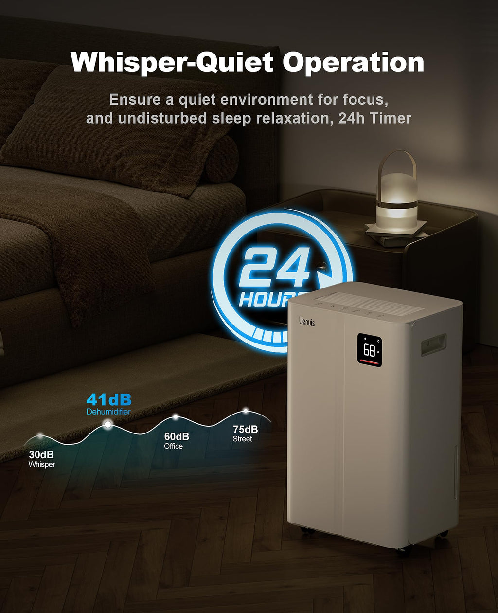 50 Pint Dehumidifier with Continuous Drain R251