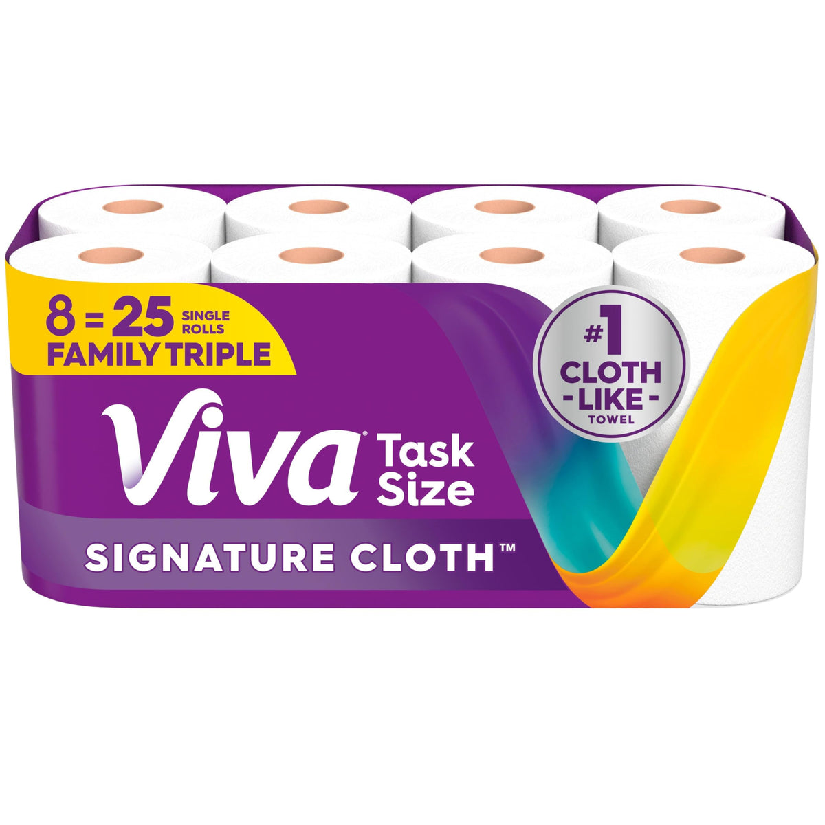 Cloth Paper Towels, 8 Triple, 141 Sheets per Roll M670164
