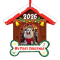 Dog Picture Frame Ornament G306