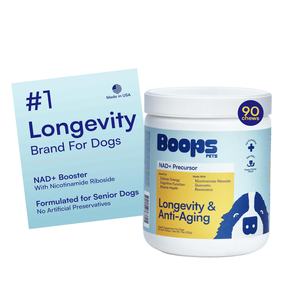 90 Soft Chews NAD+ Precursor Senior Dog Supplement C83810