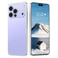 Unlocked Cell Phone 16GB+512GB Smartphone 6.99" HD Screen Android 15 5G 7000mAh (Purple) L274