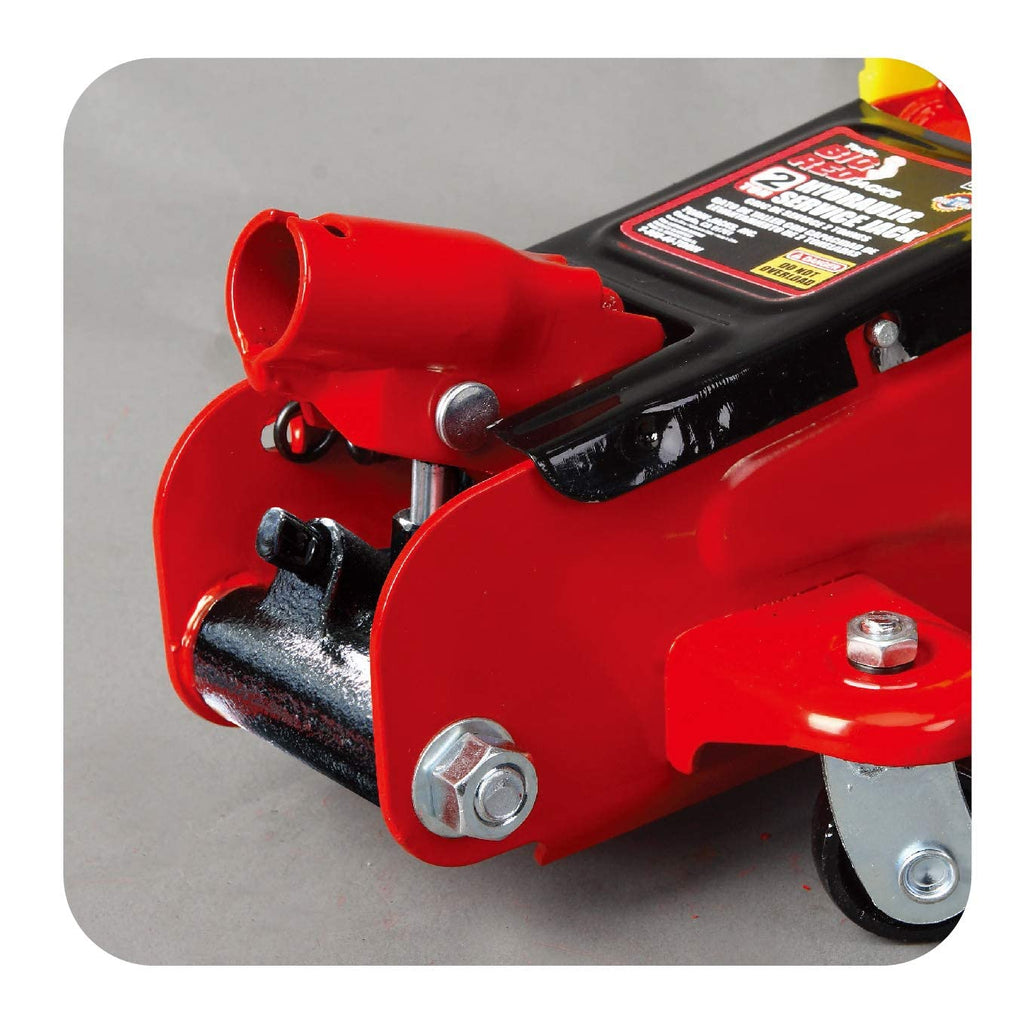 2 Ton Hydraulic Trolley Floor Jack with Carrying Case, Red R69241