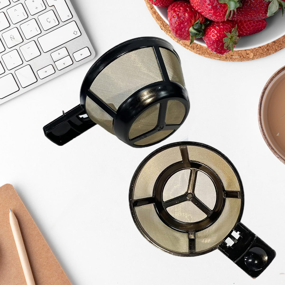 Reusable Coffee Basket Filter 2PCS W255