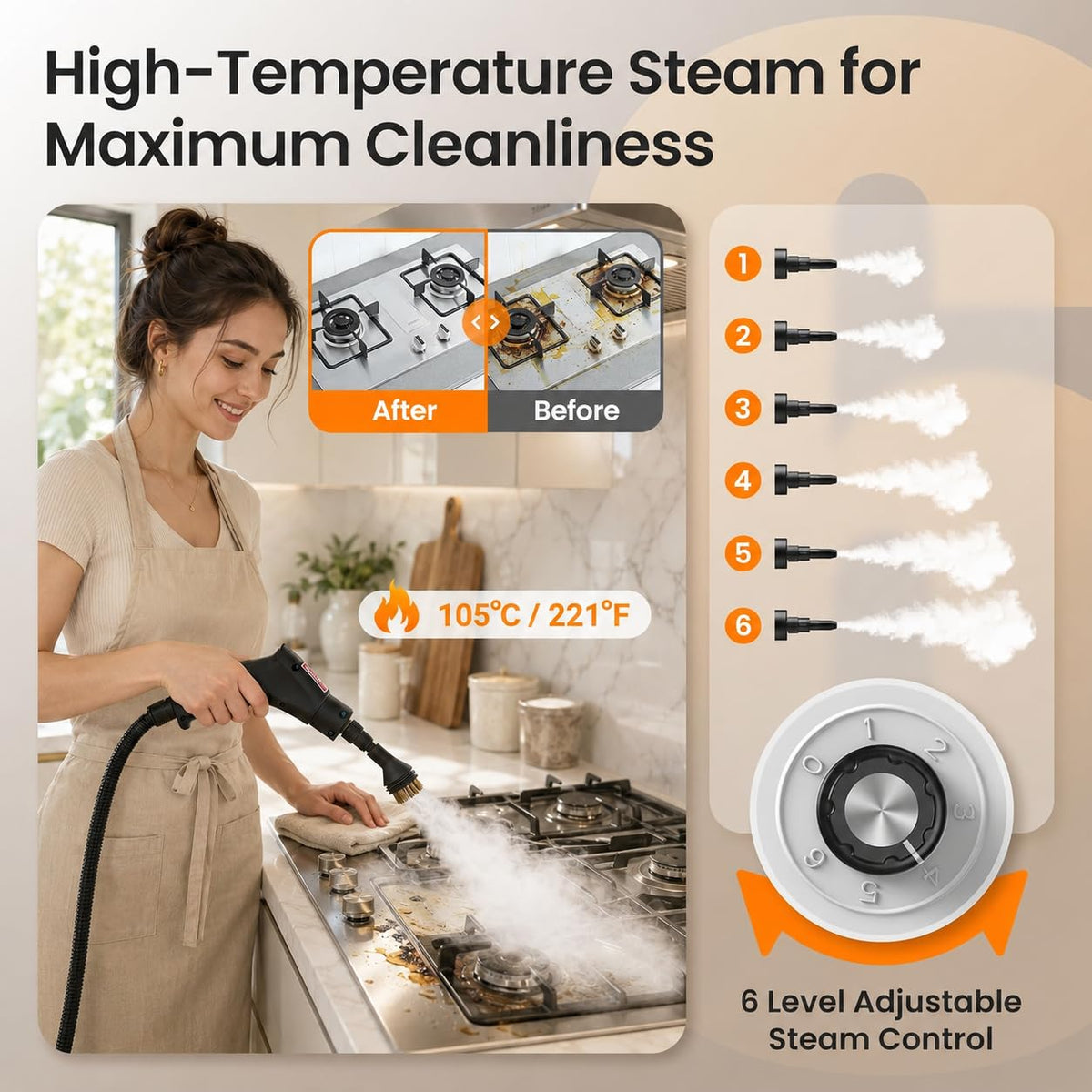 Handheld Steam Cleaner J181100