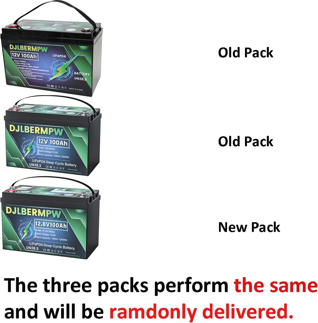 12.8V 100Ah LiFePO4 Lithium Battery A69454