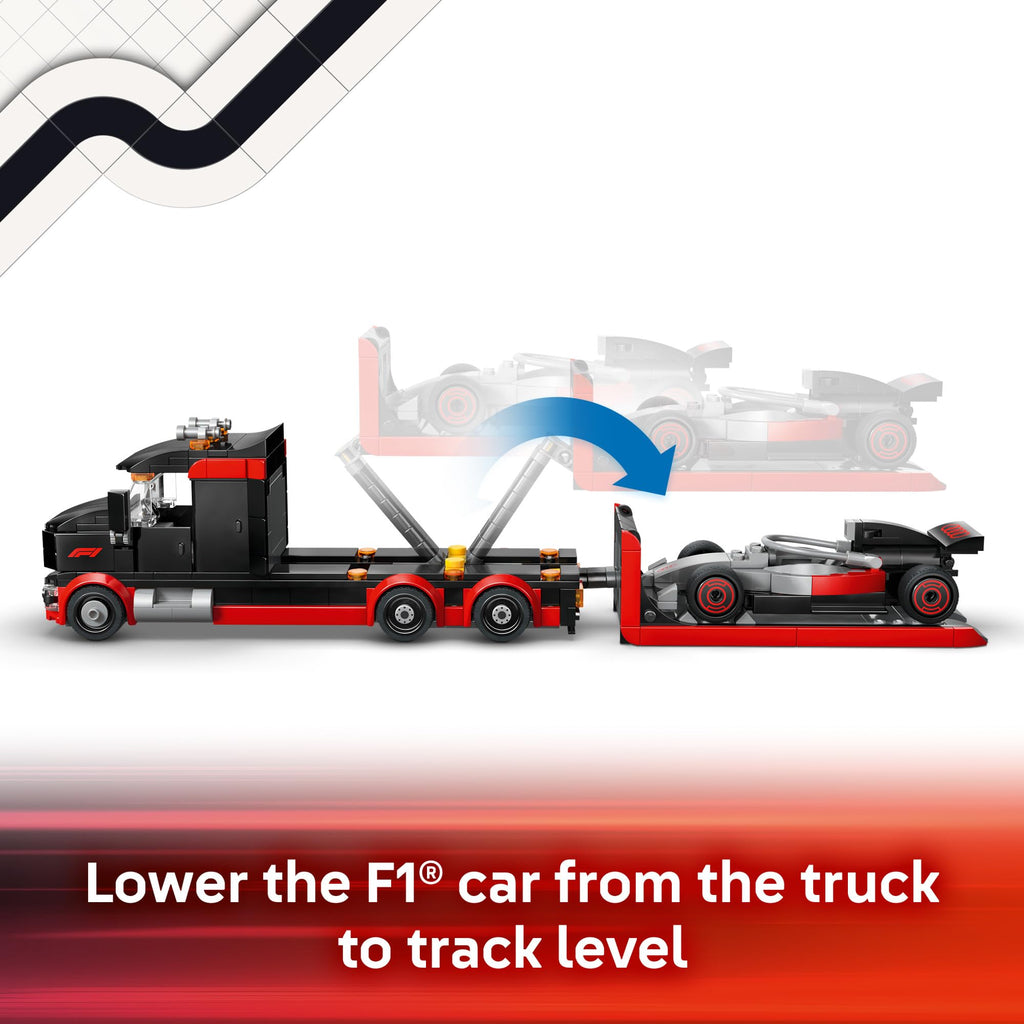 F1 Display Truck with Race Car N882