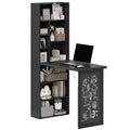 Black Foldable Convertible Computer Desk N396200