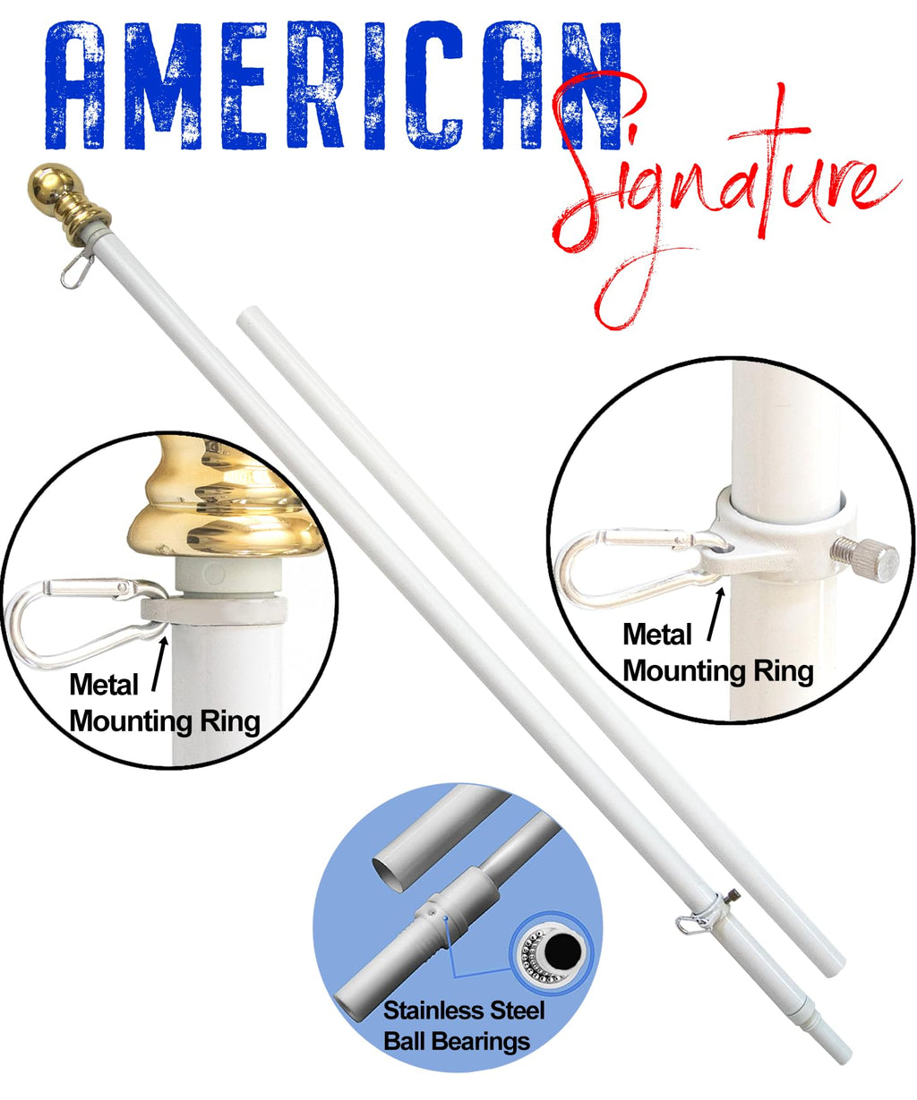 6 Ft Aluminum Flag Pole H895245