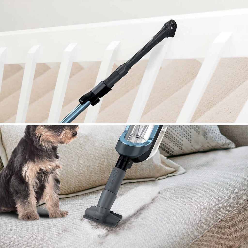 Corded Stick Vacuum with Self-Cleaning Brushroll H89323
