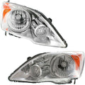 Clear Lens Headlight Assembly Pair Left+Right D875