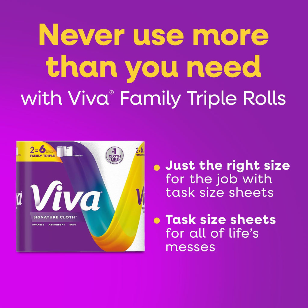 Cloth Paper Towels, 8 Triple, 141 Sheets per Roll M670164