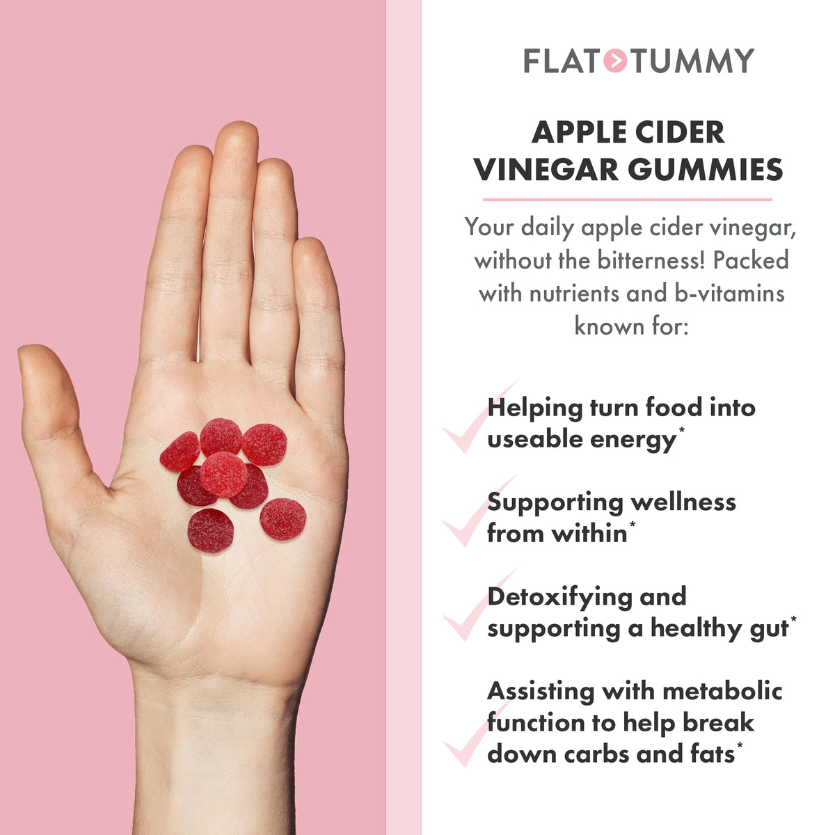 Apple Cider Vinegar Gummies, 60 Count S5485