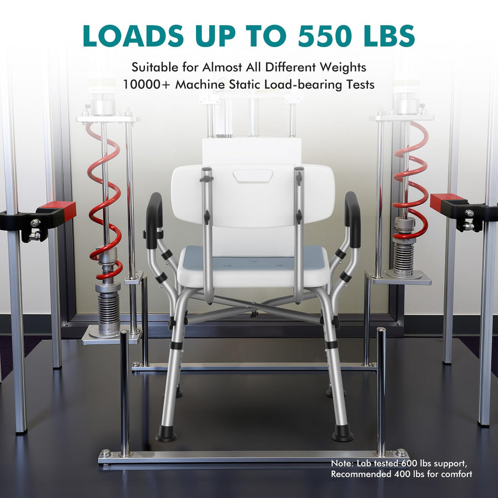 Shower Chair with Removable Arms and Back Z53216