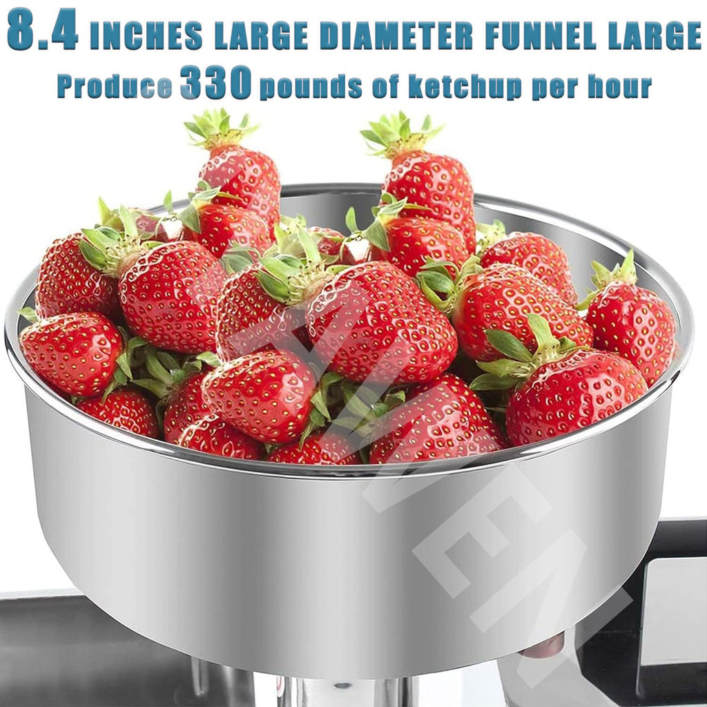 450w Stainless Steel Electric Tomato Strainer U65204