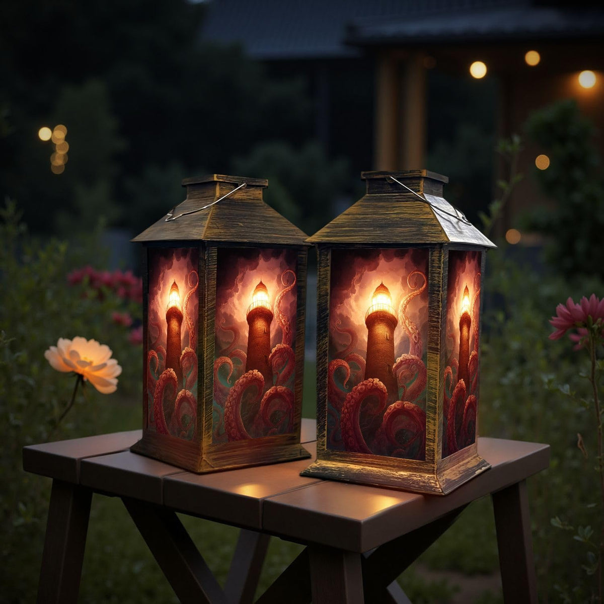Solar Outdoor Hanging Lantern G3818