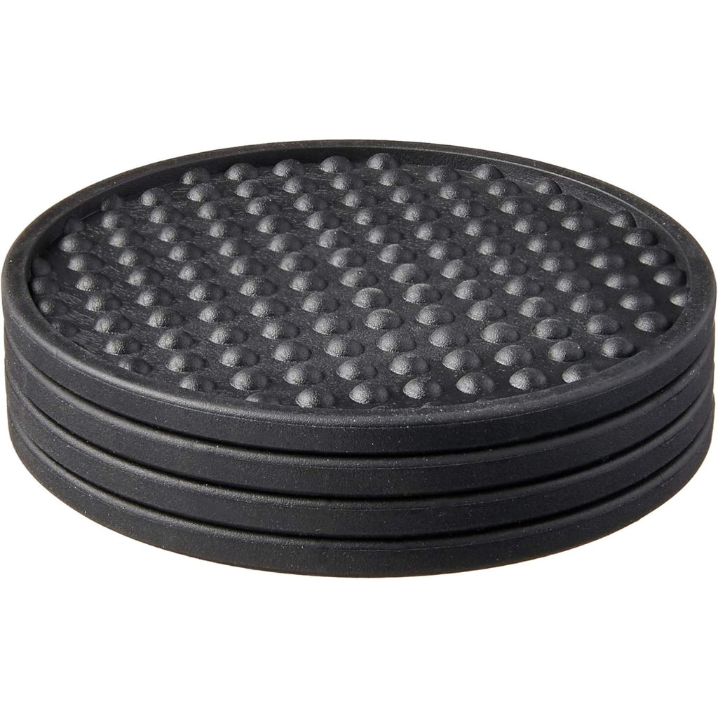 Black Set of 4 Coaster L1083