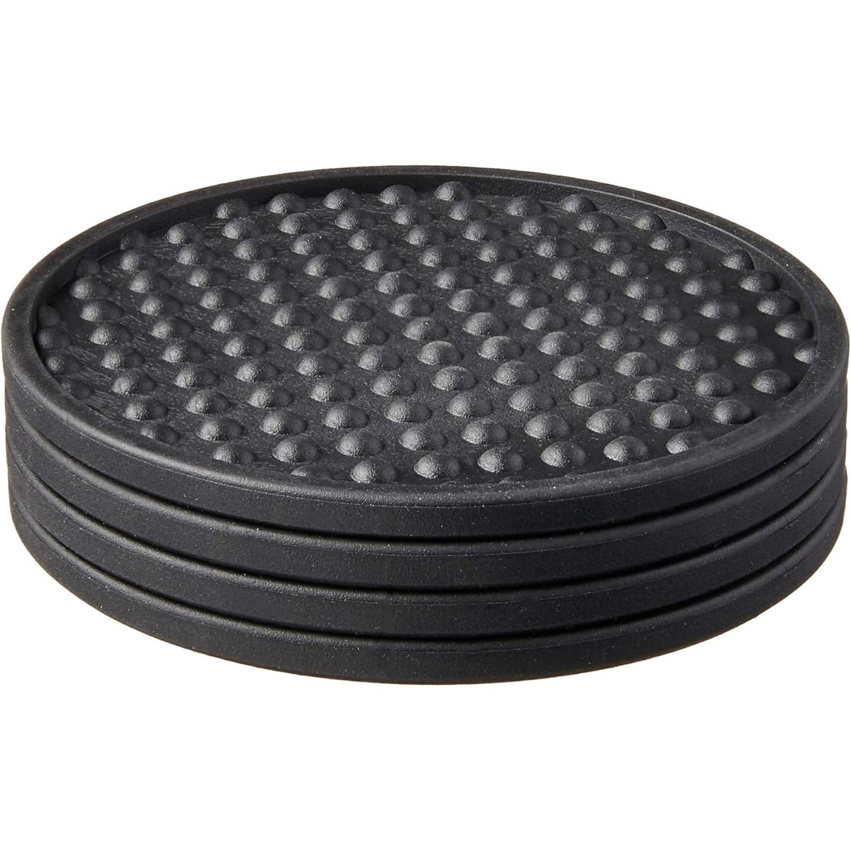 Black Set of 4 Coaster L1083