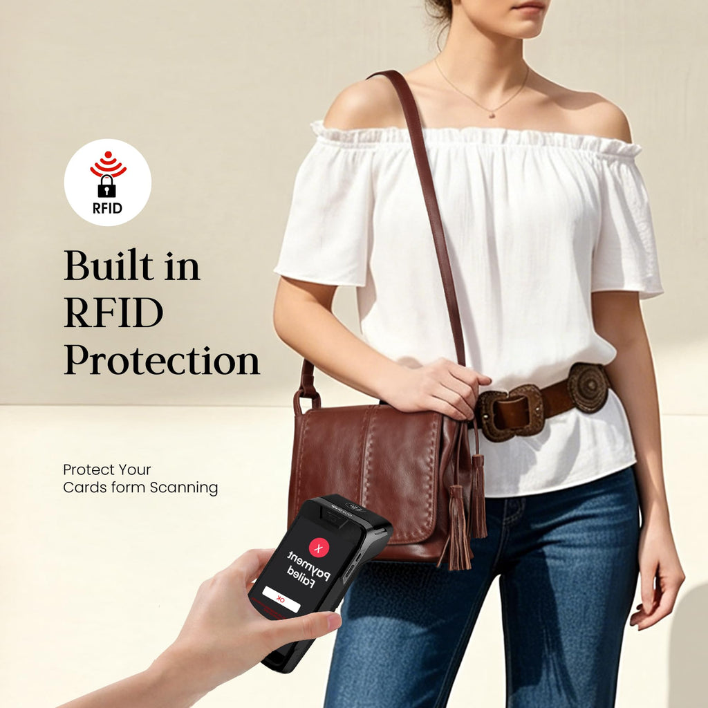 Vintage Leather Crossbody Bag with Multi-Pockets RFID B242463
