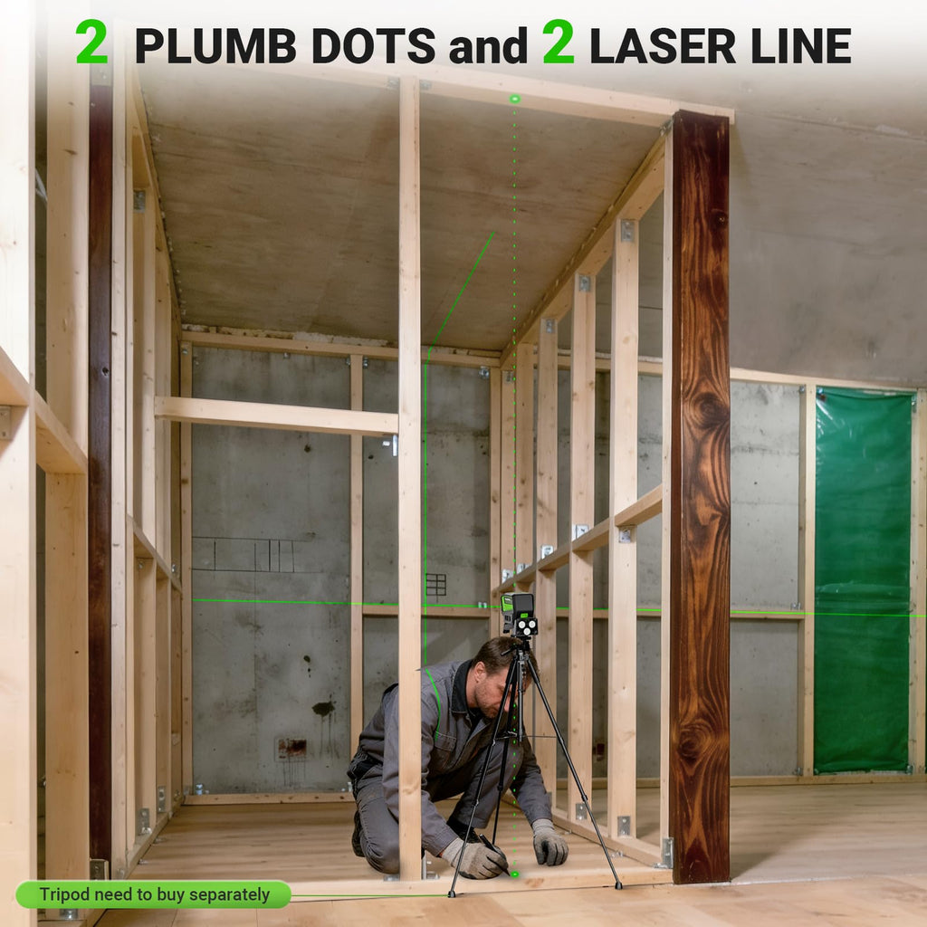 2 Point Cross Line Self Leveling Laser Alignment Tool C132690