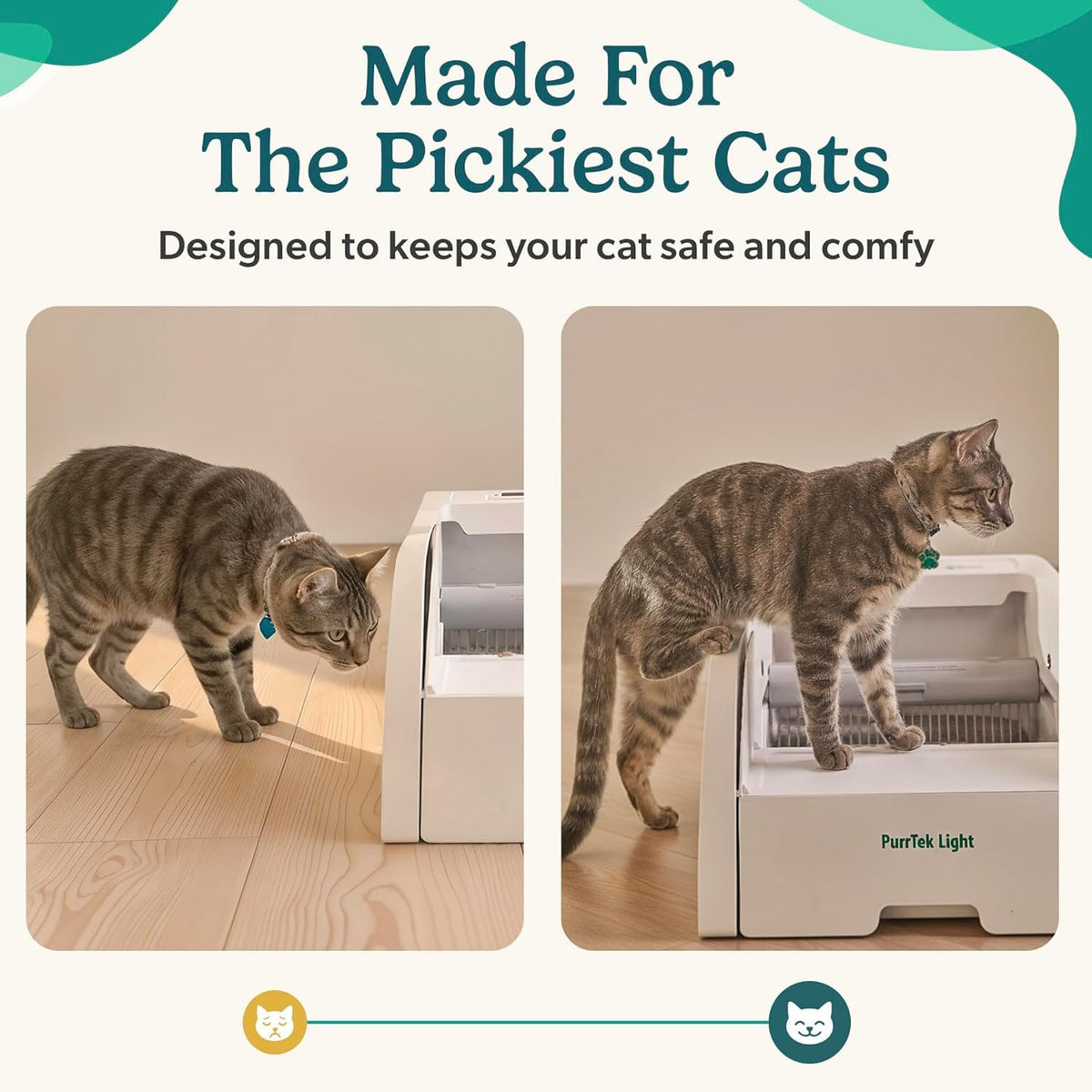Open Top Automatic Self Cleaning Litter Box M464339
