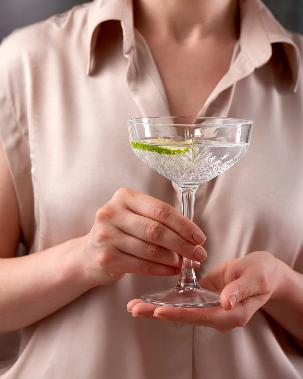 Set Of 4 Coupe Cocktail Glasses 8.6 oz N622