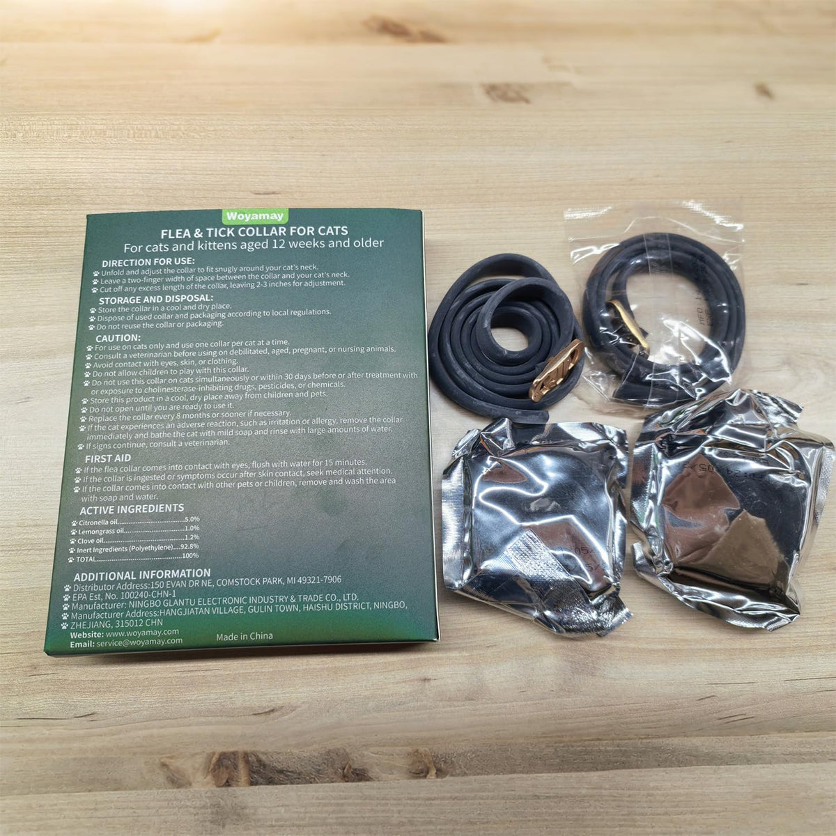 4 Pack Flea Collar for Cats X94590