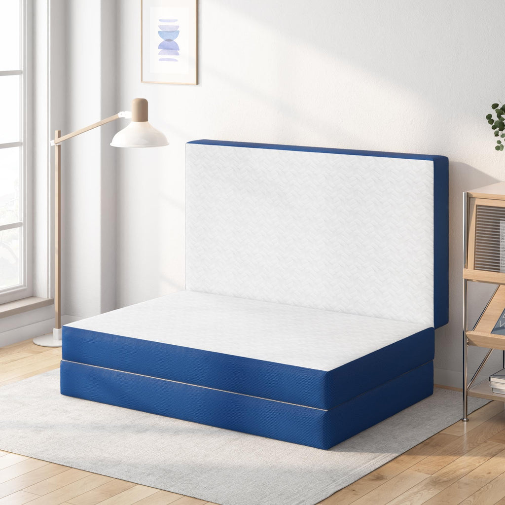 Queen 6 Inch Gel Memory Foam Trifold Mattress U457