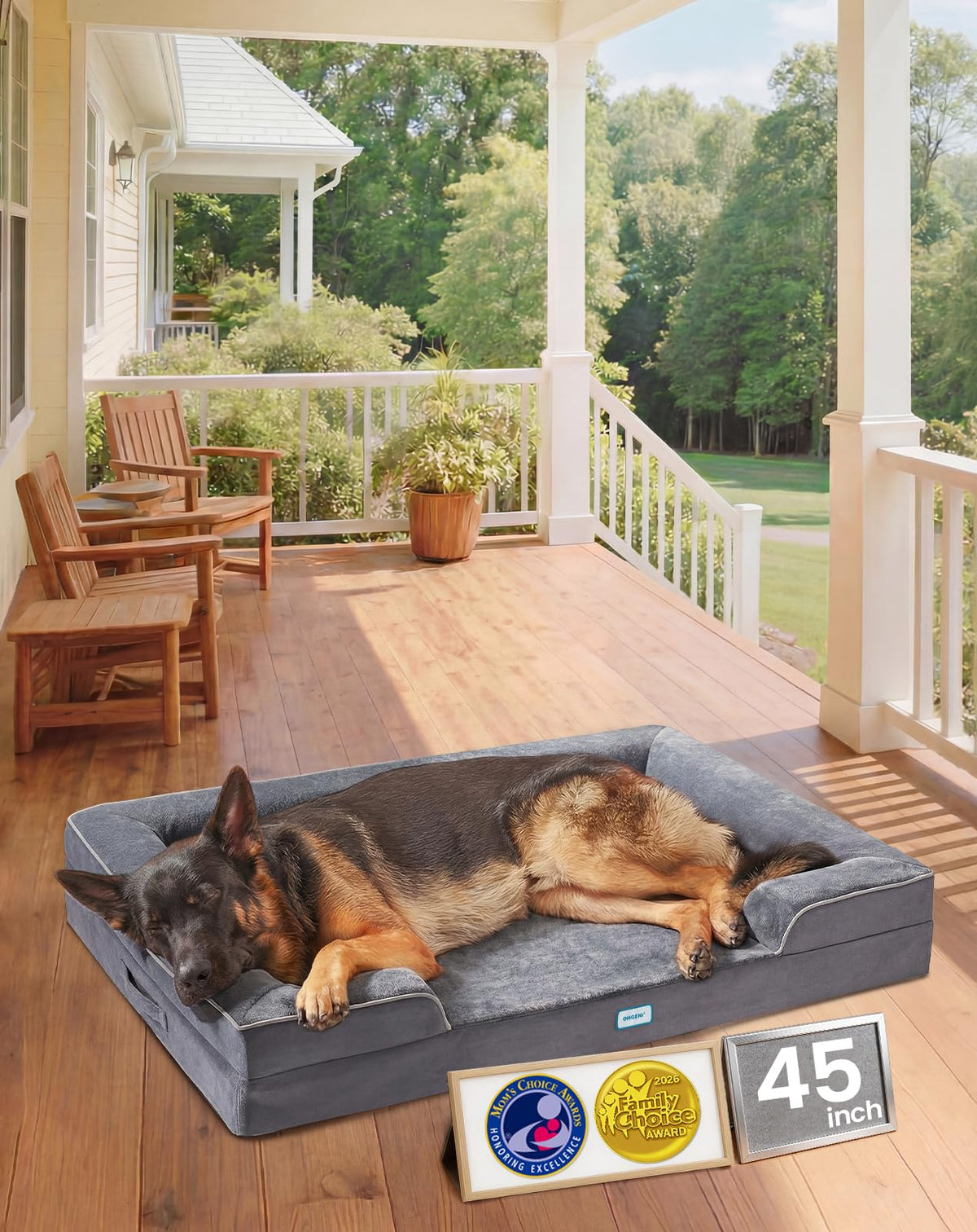 Extra Large Memory Foam Dog Bed T63495