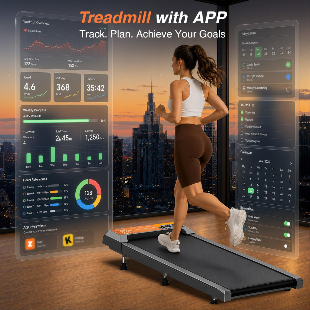Walking Treadmill Pad with Adjustable 8% A8465