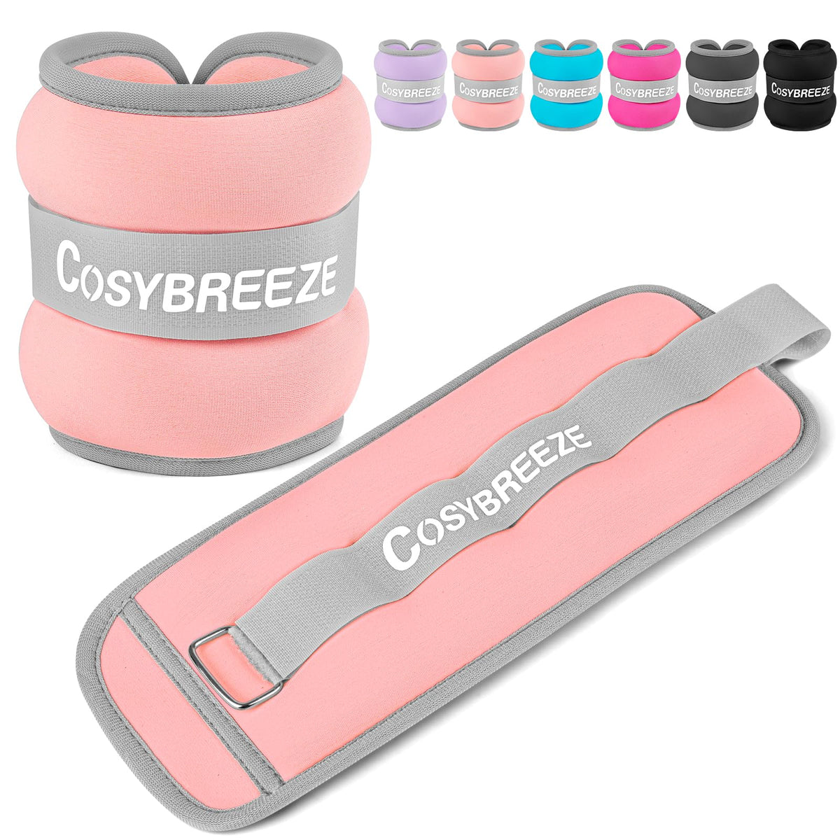 Ankle Weights 1 Pair Wrist Leg Arm Weights G76834