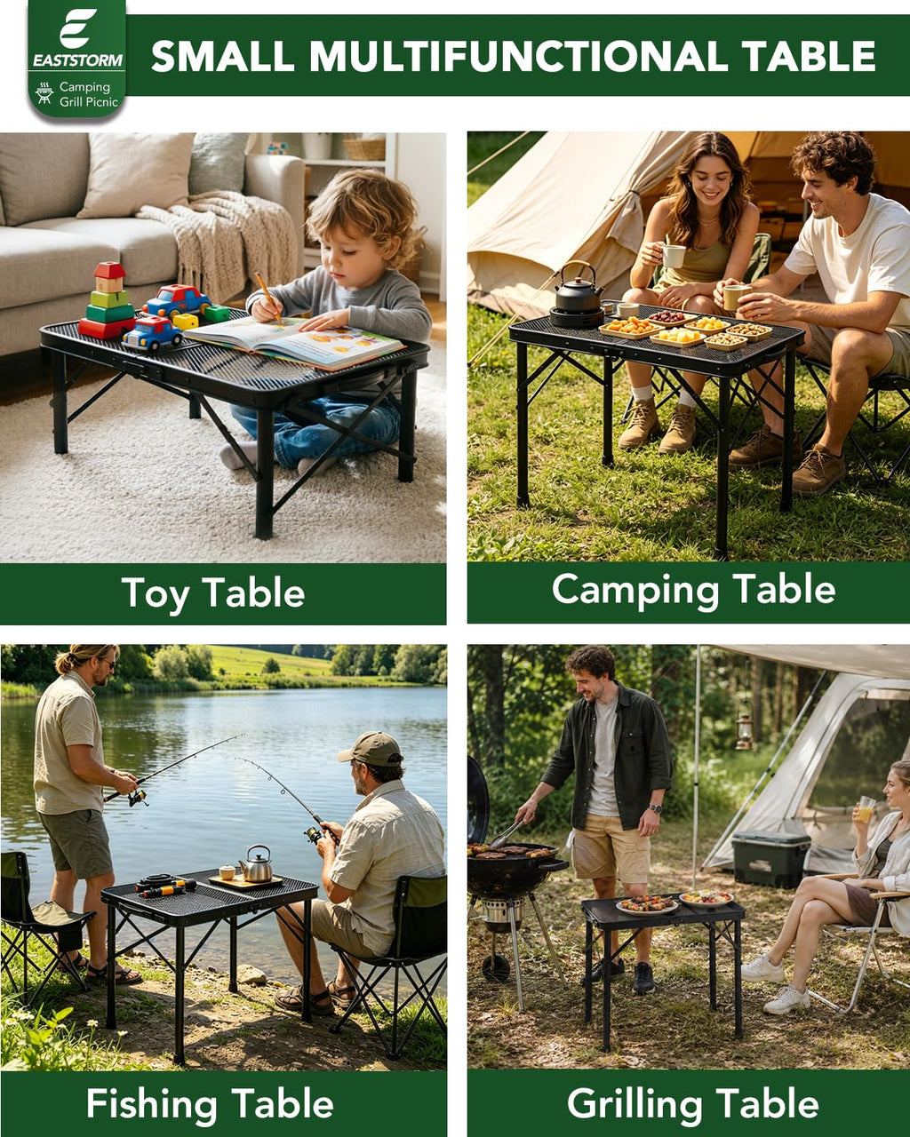 2 Ft Folding Camping Table V791584
