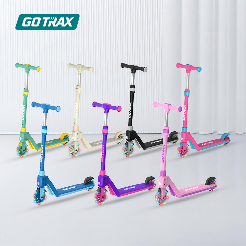 Kids Kick Scooter LED Light 2 Wheels A60843
