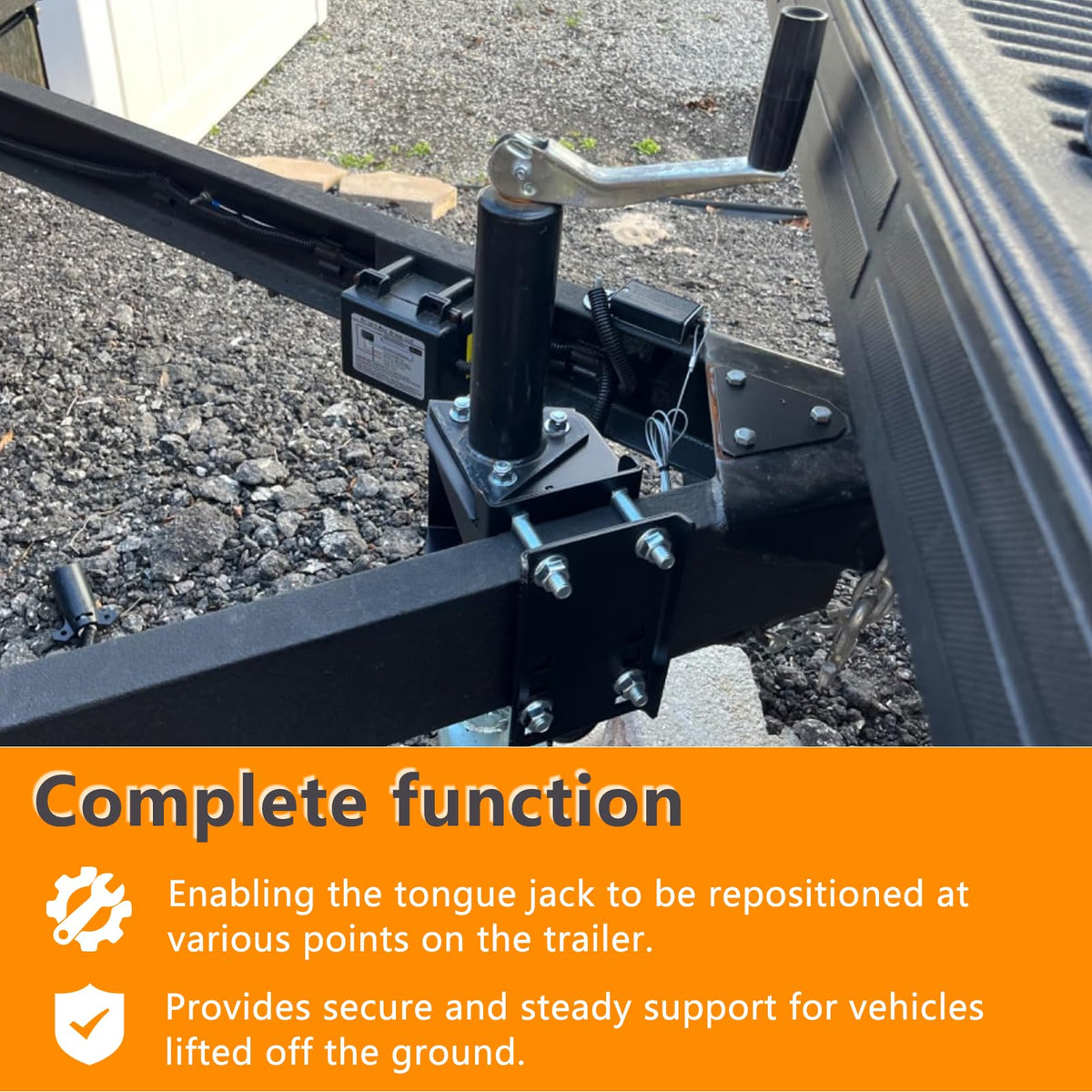 Heavy Duty Trailer Jack Relocation Kit W564