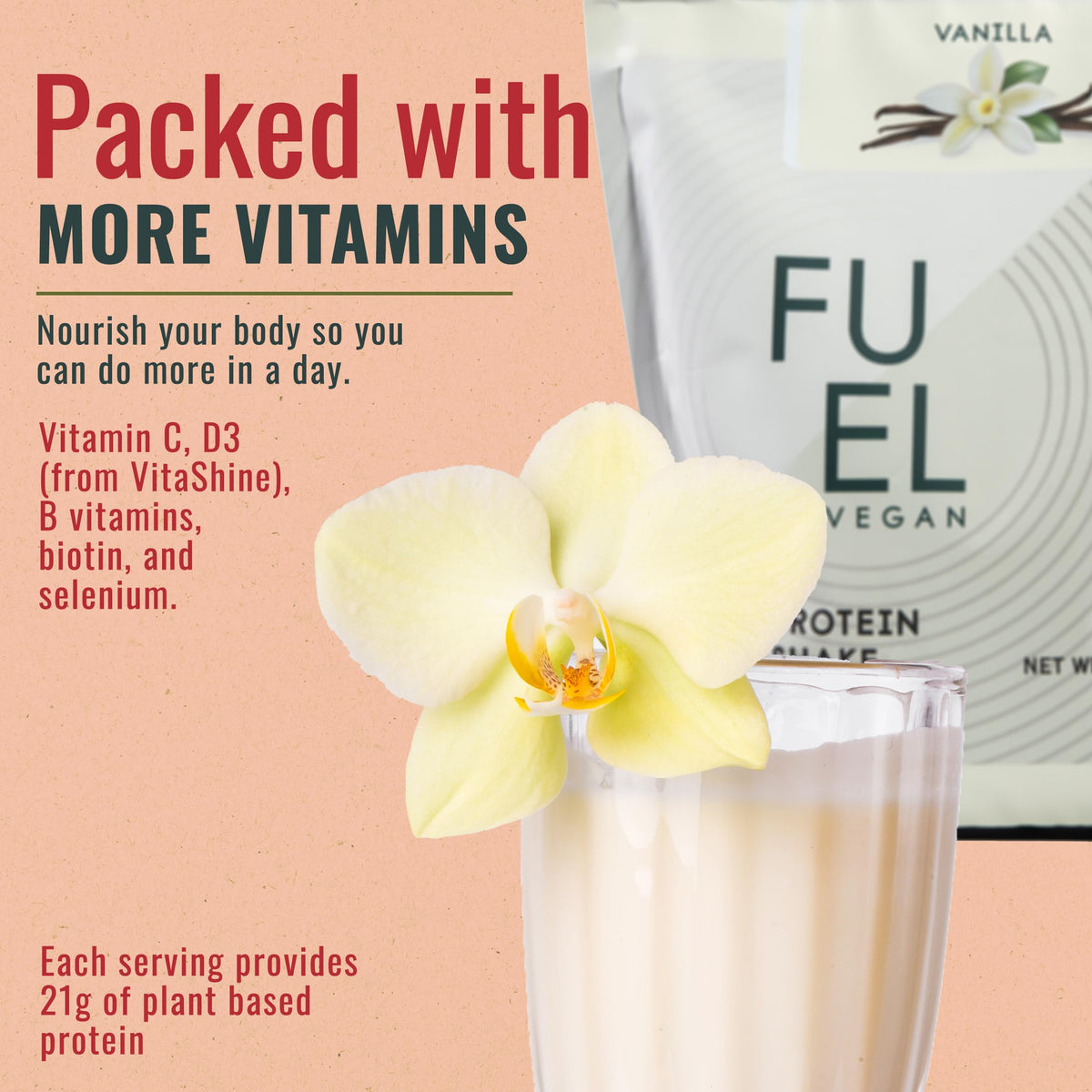 Vegan Protein Powder Vanilla P8752