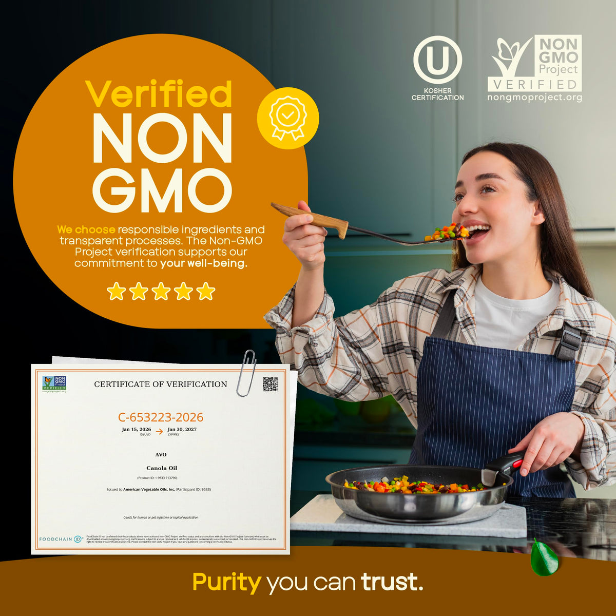 Expeller Pressed Canola Oil, 1 Gallon, Non-GMO H25074