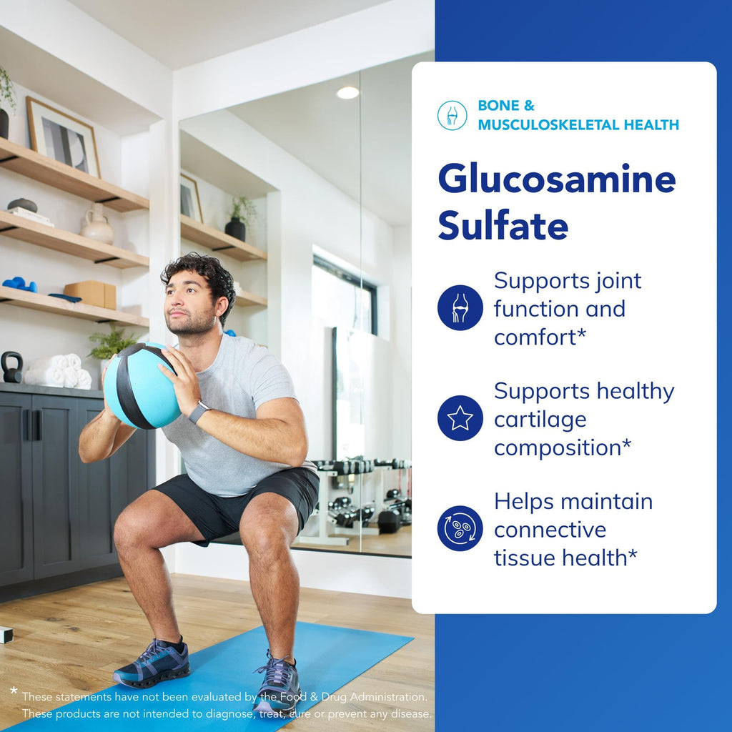 Glucosamine Sulfate 1,000 mg, 60 Capsules A59968