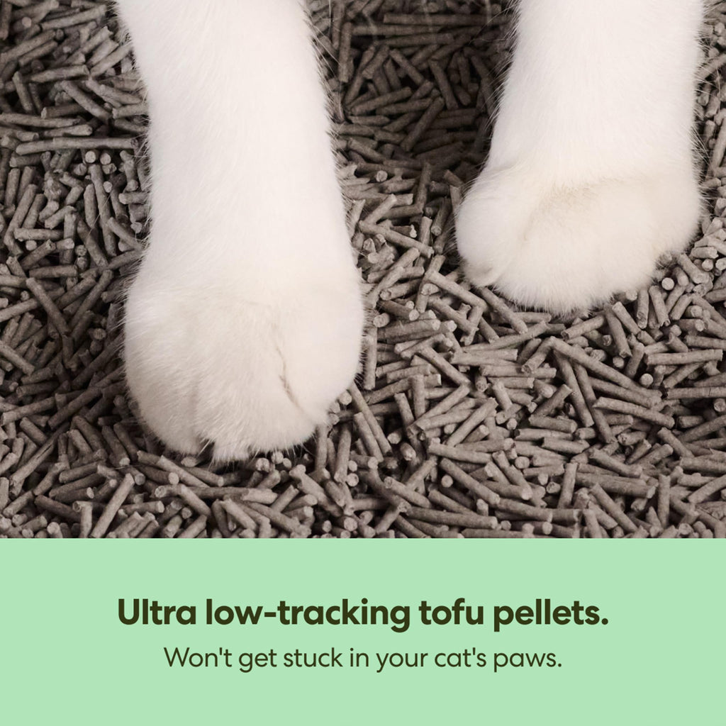 Tofu Cat Litter Clumping Flushable Unscented 9.25lbs 2Bags S654014
