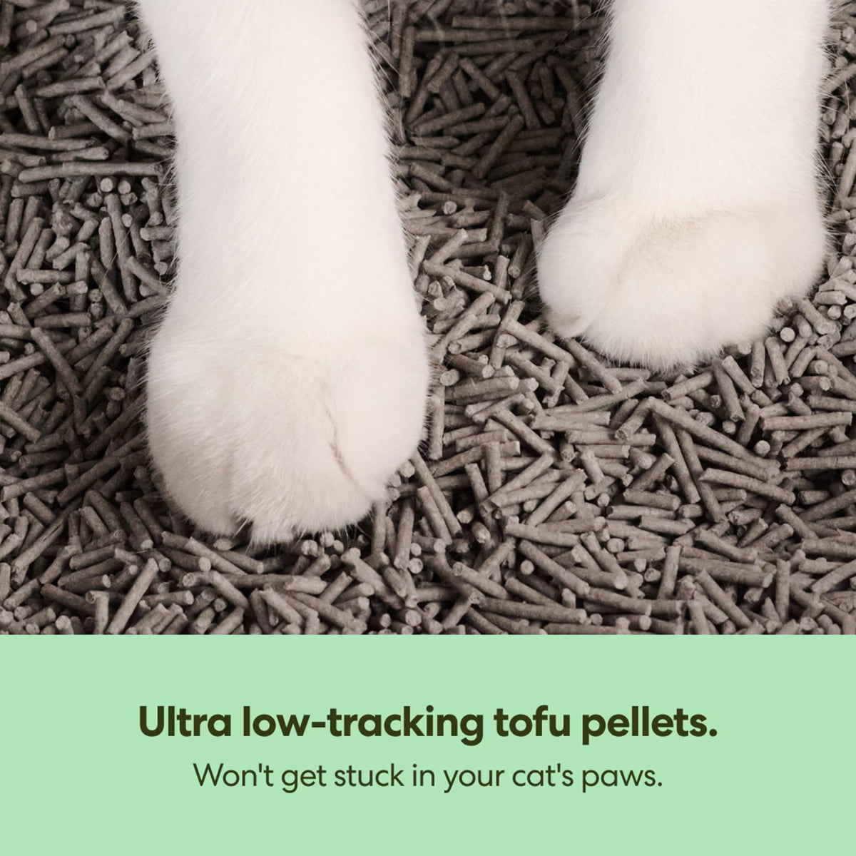Tofu Cat Litter Clumping Flushable Unscented 9.25lbs 2Bags S654014