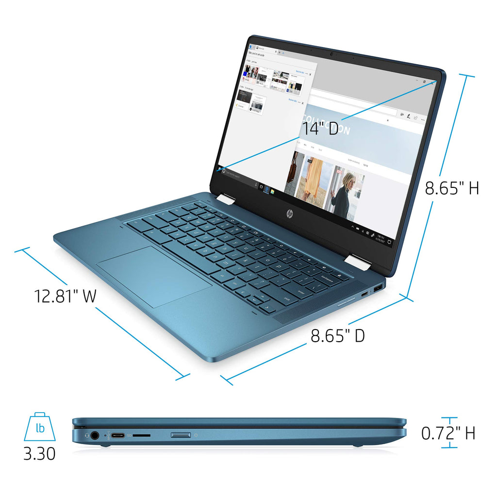 14" HD Touchscreen Chromebook J106