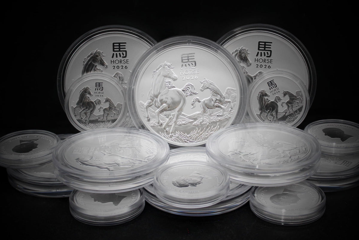 1 oz Australian Silver Lunar Year of the Horse Coin P76263