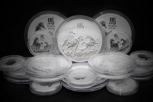1 oz Australian Silver Lunar Year of the Horse Coin P76263