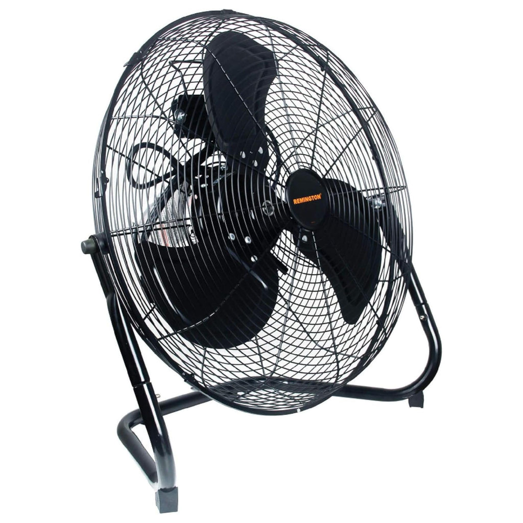20 Inch 3 Speed Black Metal Floor Fan L626353