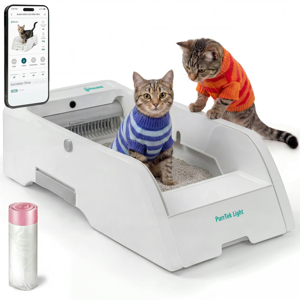 Open Top Automatic Self Cleaning Litter Box M464339
