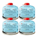 Isobutane Fuel Canister 230 Gram Camping Stove Fuel 8.1oz 4 packs O46045