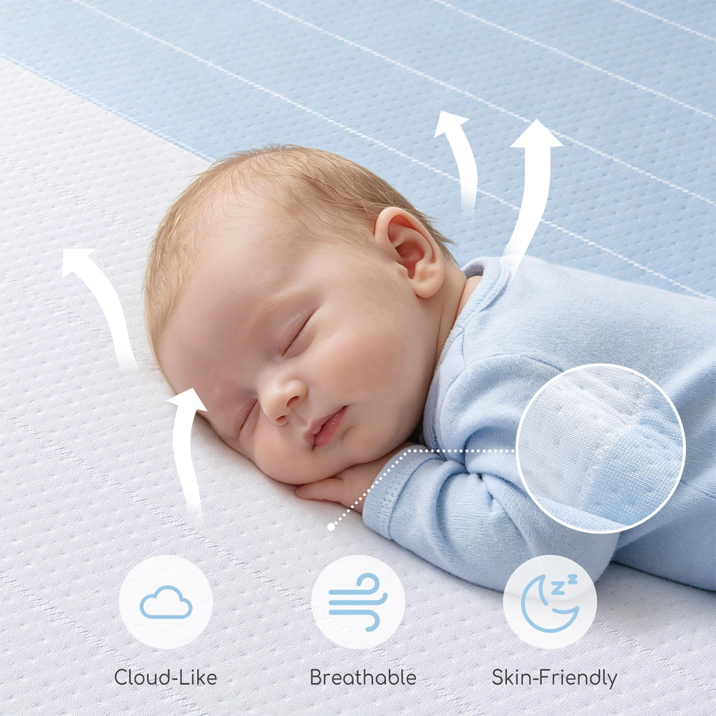 Dual Sided Memory Foam Crib Mattress K38668