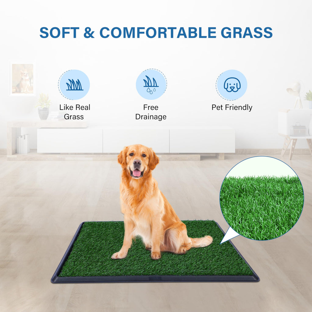 Artificial Grass Dog Potty Pad with Tray 20x30 inch R7055
