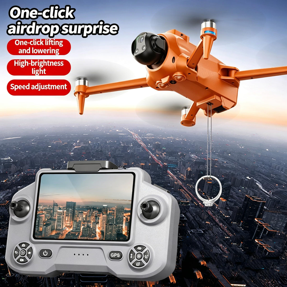 4K EIS Camera Drone with HD Screen A31619